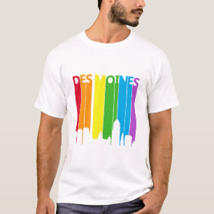 Des Moines Rainbow T-Shirt