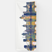 Des Moines Skyline Banner (Vertikal)