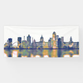 Des Moines Skyline Banner (Horizontal)