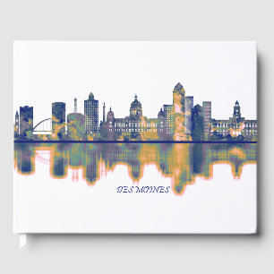 Des Moines Skyline Gästebuch