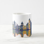 Des Moines Skyline Kaffeetasse (Mittel)