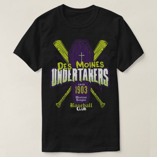 Des Moines Undertakers T-Shirt (Design vorne)
