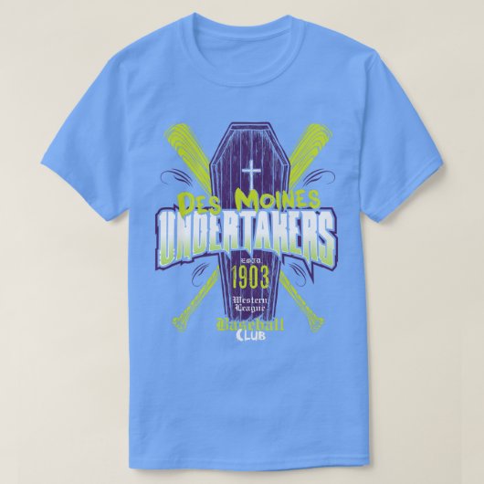 Des Moines Undertakers T-Shirt (Design vorne)