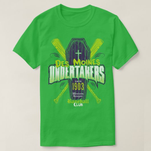 Des Moines Undertakers T-Shirt (Design vorne)