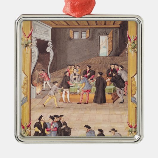 Des Notar-und des Königs Sekretärs Silbernes Ornament (Vorne)