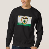 Des Plaines Illinois Flag Sweatshirt (Vorderseite)