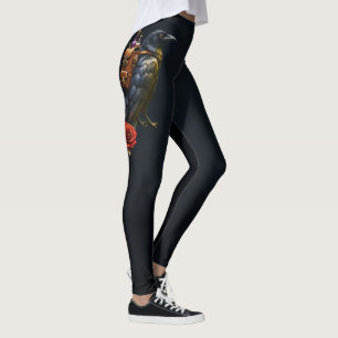 Des Raben Uhrwerkszustellung Leggings
