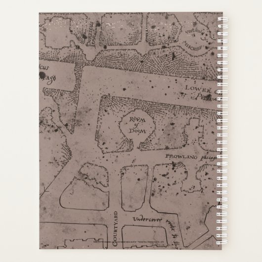 Des Schloss-Plünderers Harry Potters | HOGWARTS™ Planer (Rückseite)