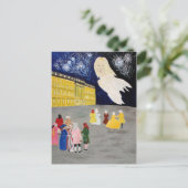 des Schlossgespenstes Postkarte (Stehend Vorderseite)