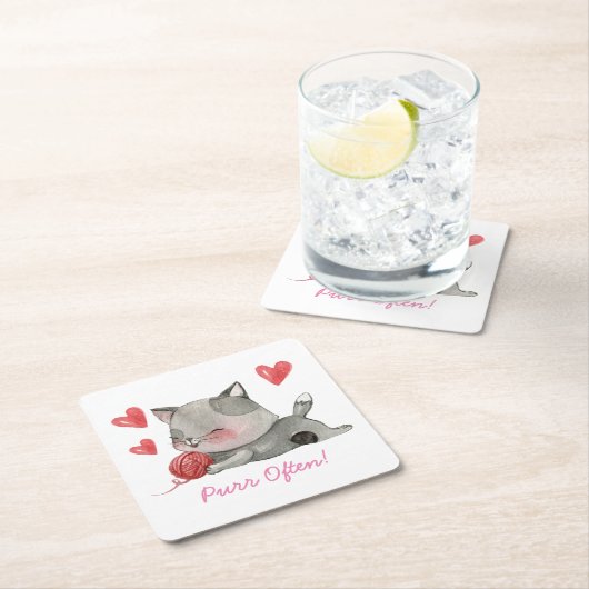 des Schnurrens Untersetzer häufig (Vor Ort)