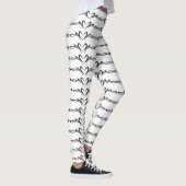Des Schwarzen Herzen Thunder_Cove scrolly Leggings (Rechts)