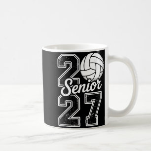 Des Shirts Klasse 2027 Volleyball Senior 2027 Kaffeetasse