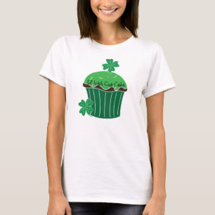 Des St Patrick der Frauen Tagesspaghetti-Spitze T-Shirt