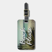 Des STRANDES kundenspezifische Gepäckanhänger (Vorderseite vertikal)