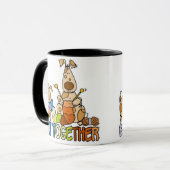 des Stricks Tasse zusammen (Vorderseite Links)