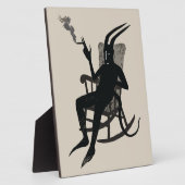 Des Teufels Auszeit – Dunkle Humor Wandkunst Fotoplatte (Seite)