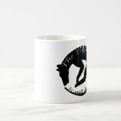 Des Thylacine-lebendige w/text Tasse noch (Mittel)