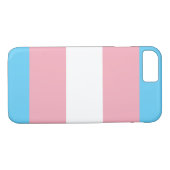 Des Transgender-| Streifen Stolz-Flaggen-des Case-Mate iPhone Hülle (Rückseite (Horizontal))