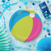 Des Wasserball-| Pool-Party Strand-des Thema-| Pappteller (Party)