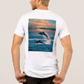 Desafío en el Azul Profundo Tri-Blend Shirt (Rückseite)