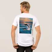 Desafío en el Azul Profundo Tri-Blend Shirt (Rückseite voll)