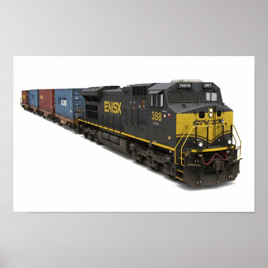 Desal Cargo Train Poster (Vorne)