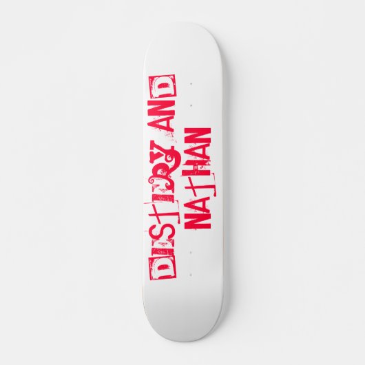 DesandNate Skateboard (Vorne)