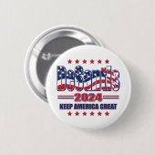 DeSantis-2024-Behalten-Amerika-Groß Button (Vorne & Hinten)