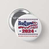 DeSantis-2024 Button (Vorne & Hinten)