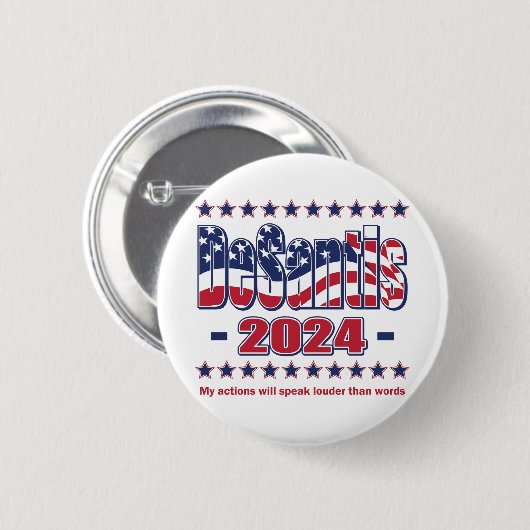 DeSantis-2024 Button (Vorne & Hinten)