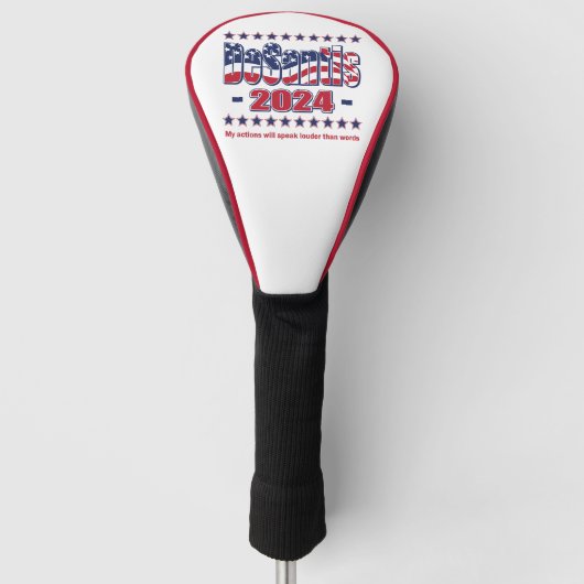 DeSantis 2024 Golf Headcover (Vorderseite)