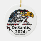 DeSantis 2024 Keramik Ornament (Vorne)