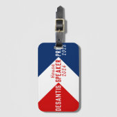 DeSantis 2024 Lautsprecher des Präsidenten des Hau Gepäckanhänger (Vorderseite Vertikal)