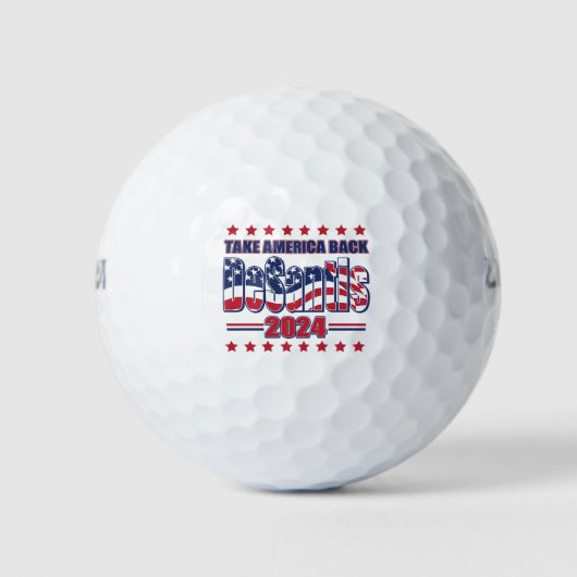 DeSantis-2024-Take-America-Back- Golfball (Vorderseite)