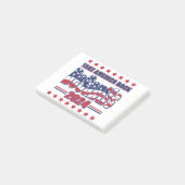 DeSantis-2024-Take-America-Back- Post-it Klebezettel (angewinkelt)