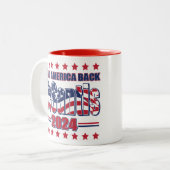 DeSantis-2024-Take-America-Back- Zweifarbige Tasse (Vorderseite Links)