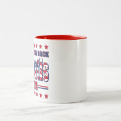 DeSantis-2024-Take-America-Back- Zweifarbige Tasse (Mittel)