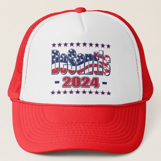 DeSantis-2024- Truckerkappe (Vorderseite)