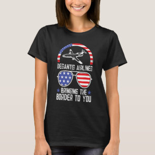 DeSantis 2024 - Vintage US-Flagge - amerikanisch T-Shirt