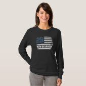 Desantis 2028 American Flag USA Flag 5 T-Shirt (Vorne ganz)