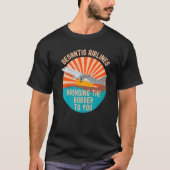 Desantis Airlines Bringing The Border to You Funny T-Shirt (Vorderseite)