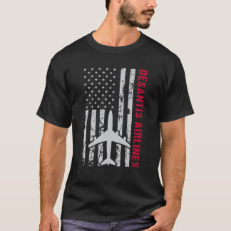Desantis Airlines Bringing The Border To You Retro T-Shirt