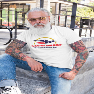 DeSantis Airlines bringt die Grenze zu Ihnen T-Shirt