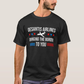 DeSantis Airlines Shirt USA Retro Vintag DeSantis