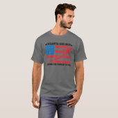 Desantis Airlines T-SHIRT Funny Retro Vintag Desan (Vorne ganz)