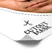 Desantis Florida Man Kostümmaske Poster (Ecke)