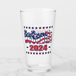 DeSantis für Präsident 2024 Glas