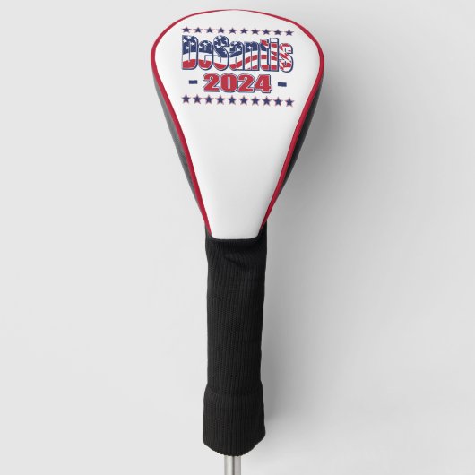 DeSantis für Präsident 2024 Golf Headcover (Vorderseite)