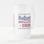 DeSantis für Präsident 2024 Mattglas Bierglas (VorderseiteRechts)