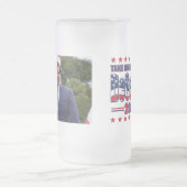 DeSantis für Präsident 2024 Mattglas Bierglas (Mittel)